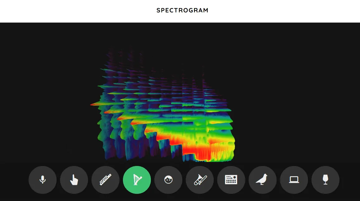Spectogram music game online