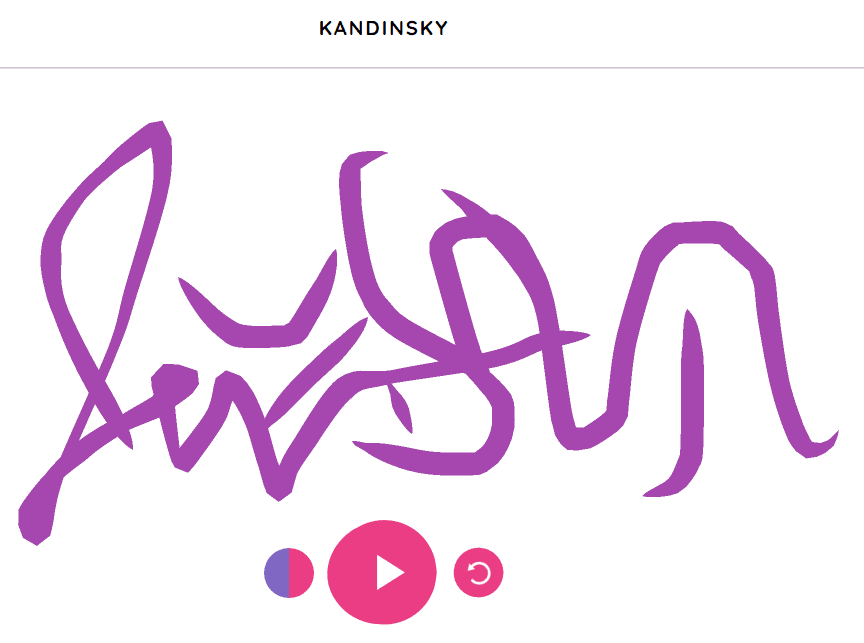 Kandinsky music game online