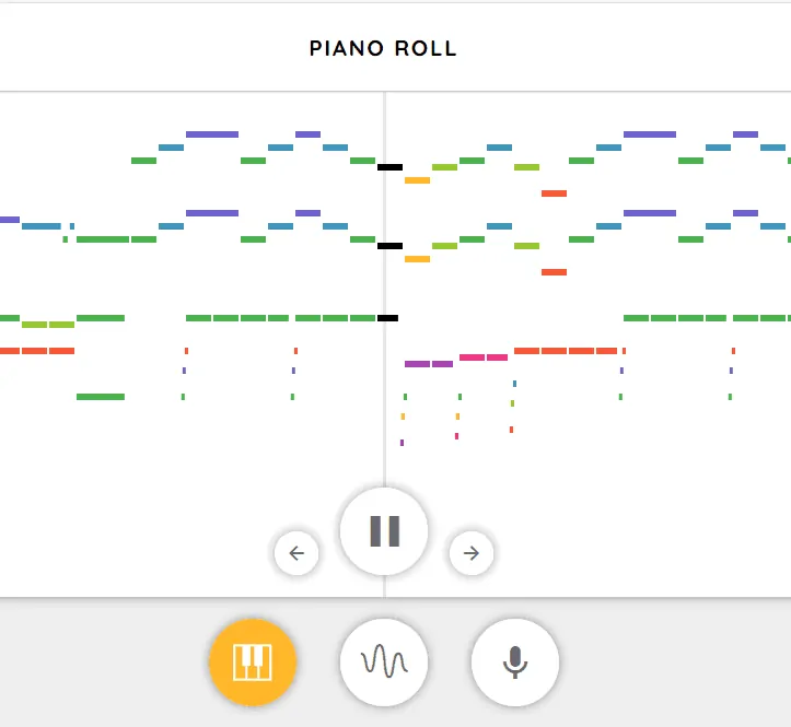 Piano Roll music game online