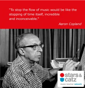 Aaron Copland Music Quote