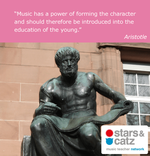 Aristotle Music Quote Image