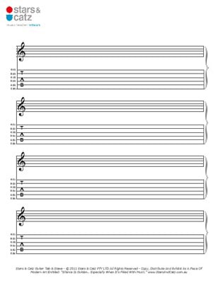 Old Blank Sheet Music Page. Music Paper with Empty Stave for