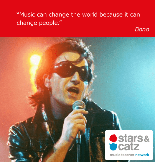 Bono Music Quote