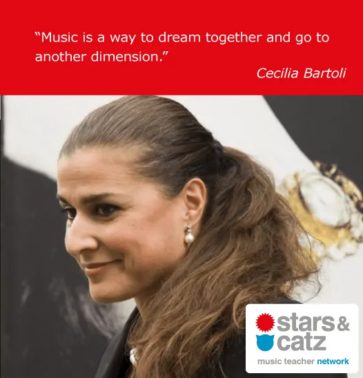 Cecilia Bartoli Music Quote