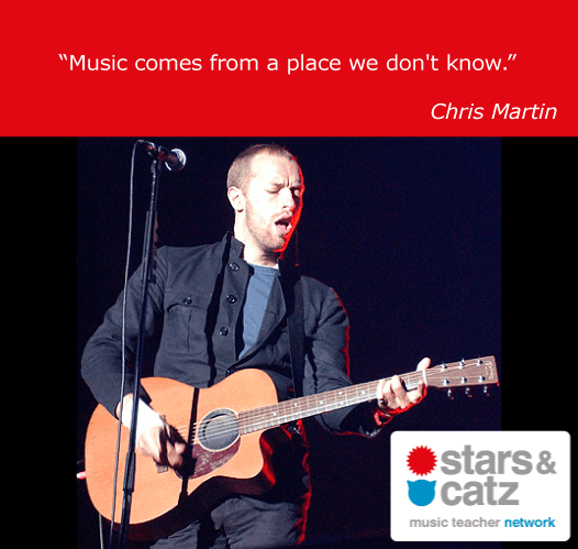 Chris Martin Music Quote