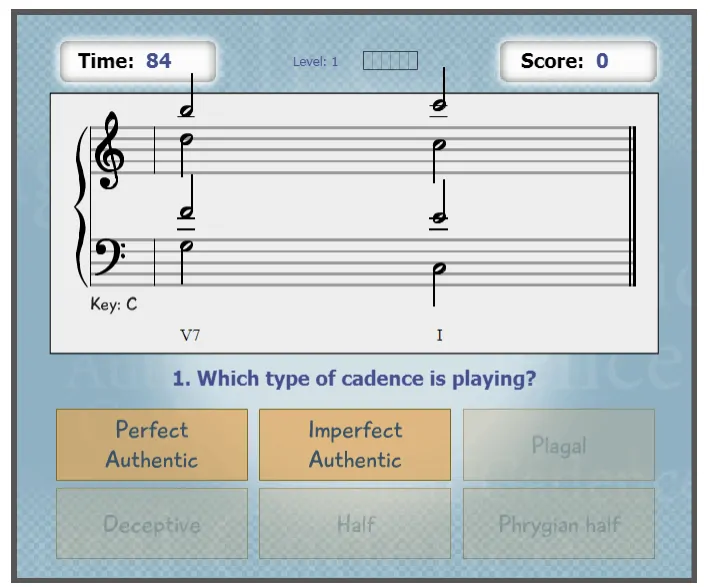 Flash Cadence music game online