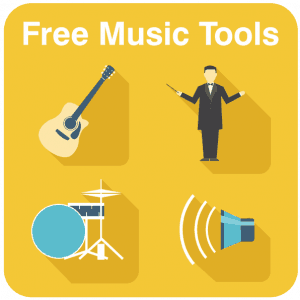 Free music tools and resources banner