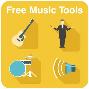Free music tools and resources banner