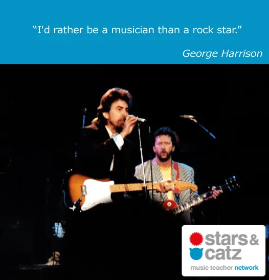 George Harrison Music Quote