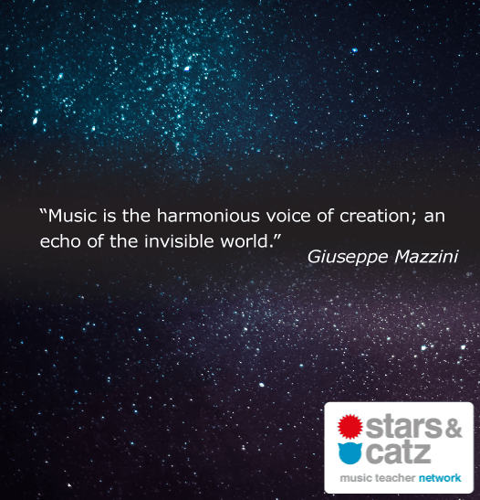 Giuseppe Mazzini Music Quote Image