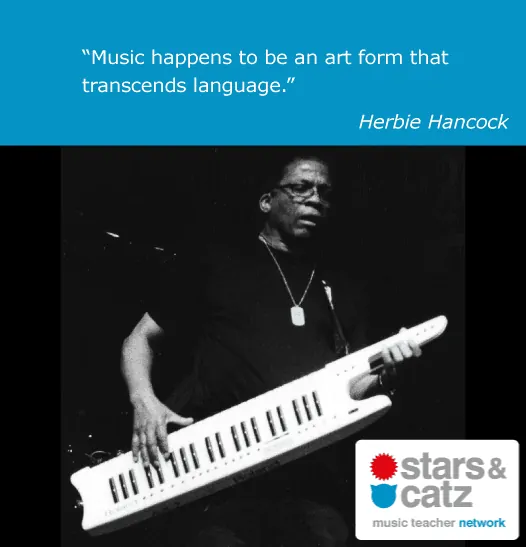 Herbie Hancock Music Quote