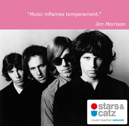 Jim Morrison Music Quote