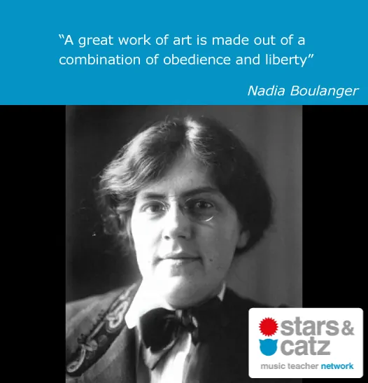 Nadia Boulanger Music Quote