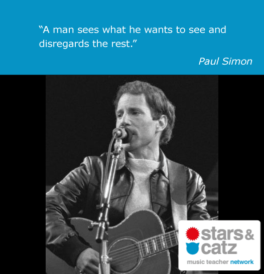 Paul Simon Music Quote