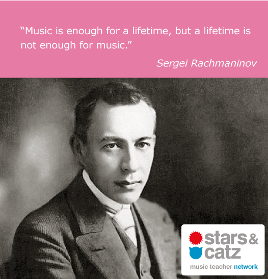 Sergei Rachmaninov Music Quote Image