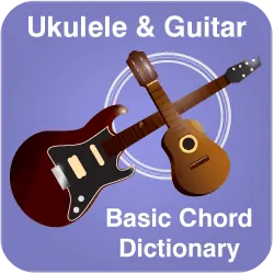 Ukulele and guitar chord finder banner
