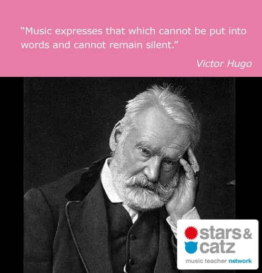 Victor Hugo Music Quote