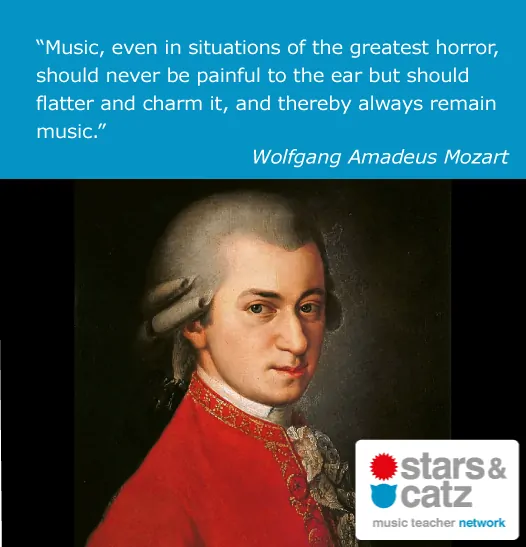 Wolfgang Amadeus Mozart Music Quote