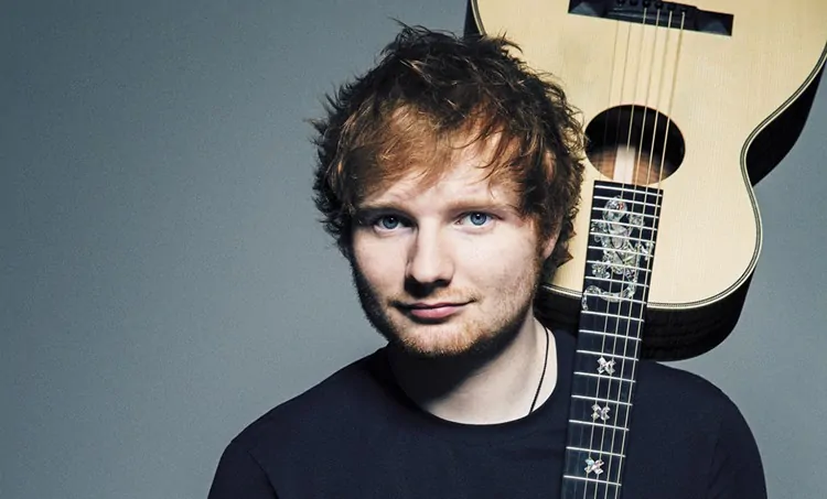 Ed Sheeran with guitar