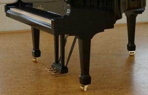 Essential piano accessories: caster wheels